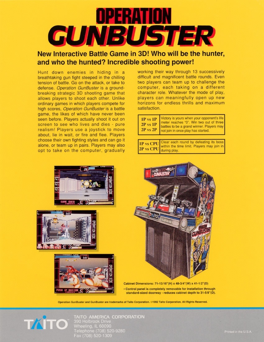Capa do jogo Operation Gunbuster