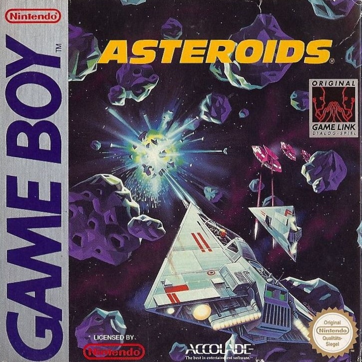 Capa do jogo Asteroids