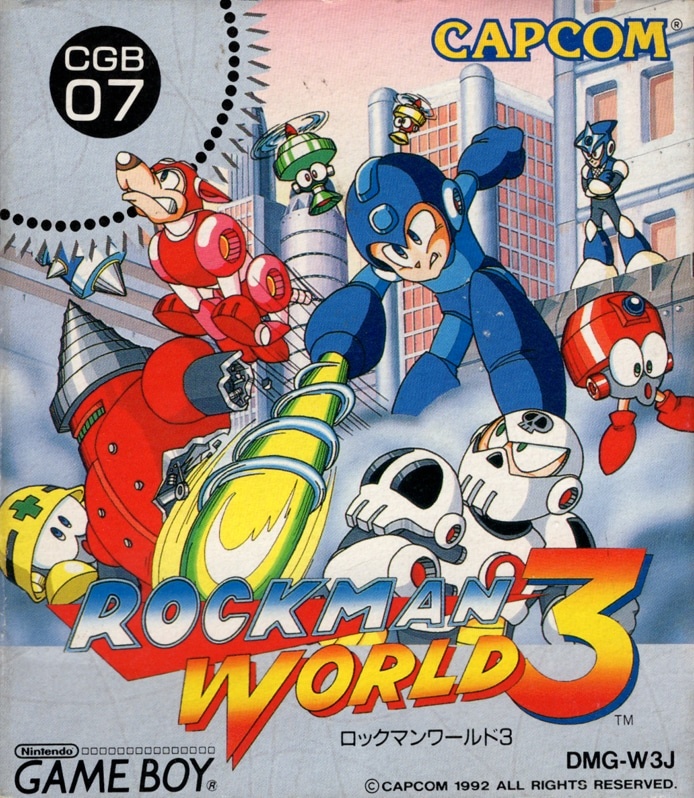 Capa do jogo Mega Man III