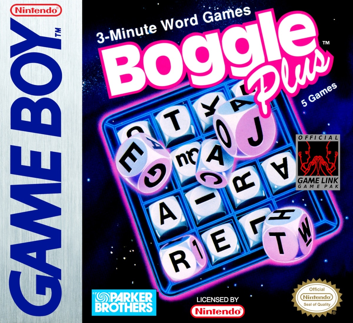 Capa do jogo Boggle Plus