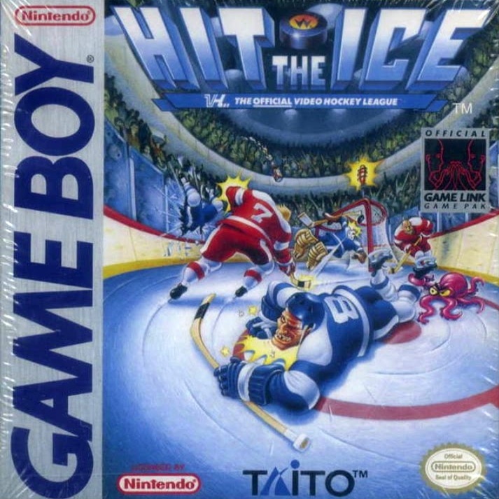Capa do jogo Hit the Ice: The Video Hockey League