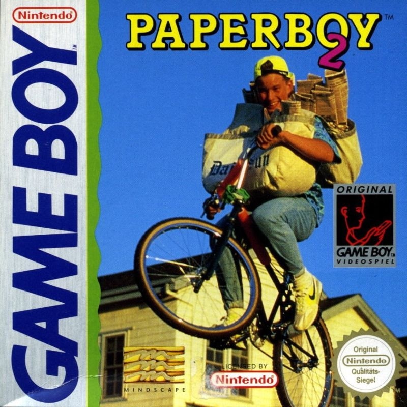 Capa do jogo Paperboy 2