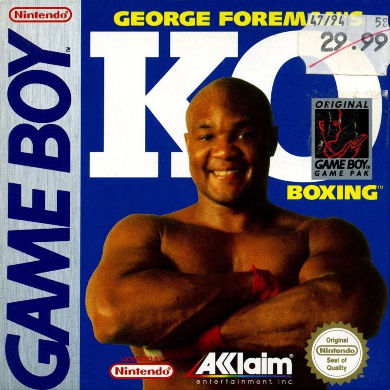 Capa do jogo George Foremans KO Boxing