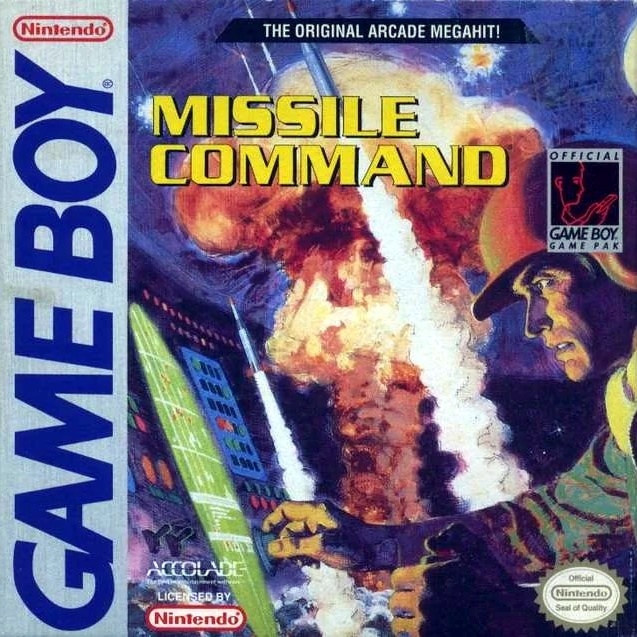 Capa do jogo Missile Command