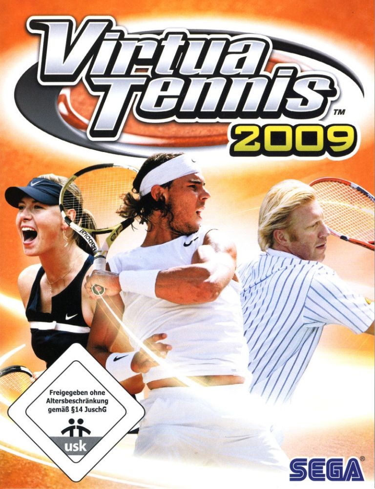 Capa do jogo Virtua Tennis 2009