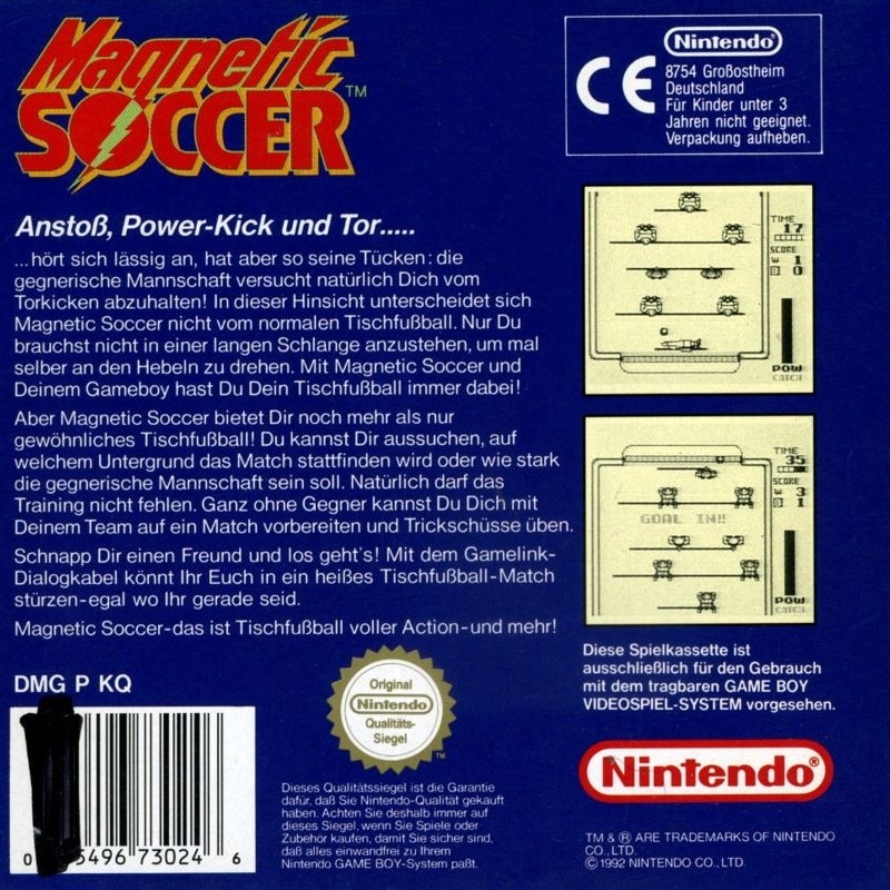 Capa do jogo Magnetic Soccer