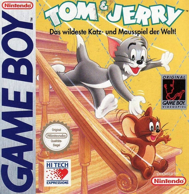 Capa do jogo Tom & Jerry