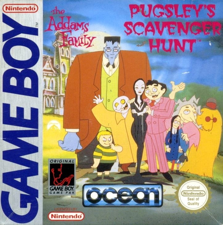 Capa do jogo The Addams Family: Pugsleys Scavenger Hunt