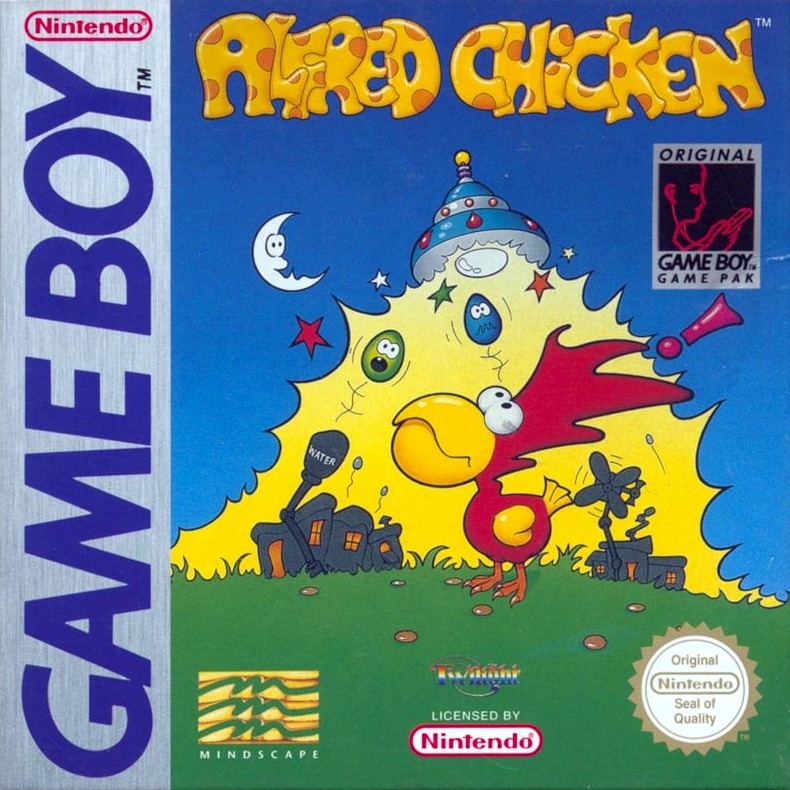 Capa do jogo Alfred Chicken