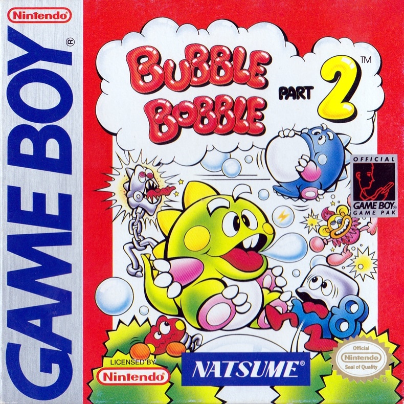 Capa do jogo Bubble Bobble: Part 2