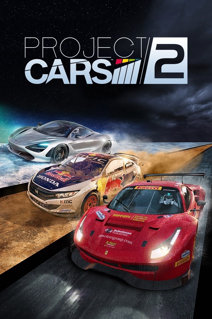 Capa do jogo Project CARS 2