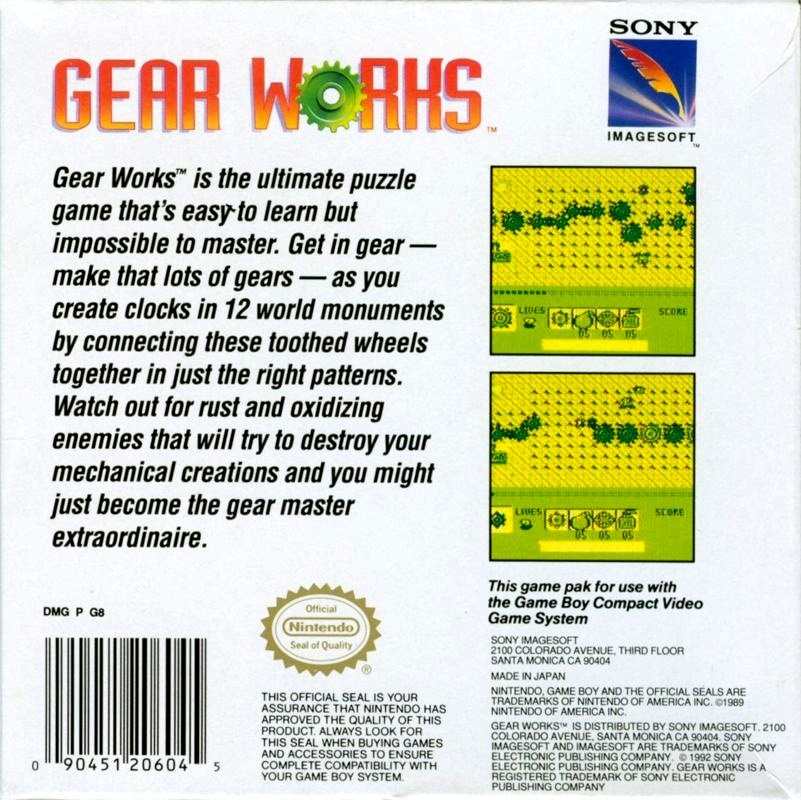 Capa do jogo Gear Works