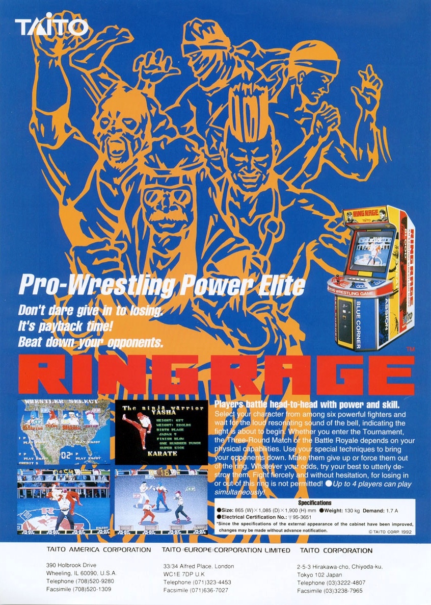 Capa do jogo Ring Rage