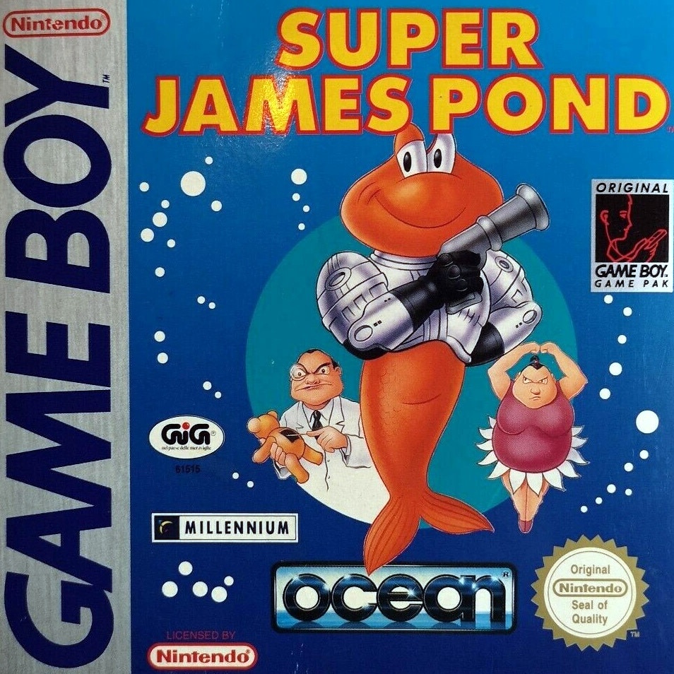 Capa do jogo Super James Pond