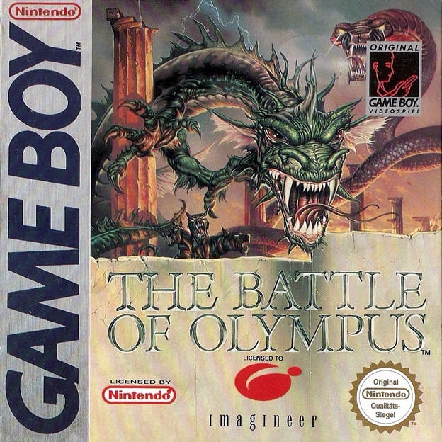 Capa do jogo The Battle of Olympus