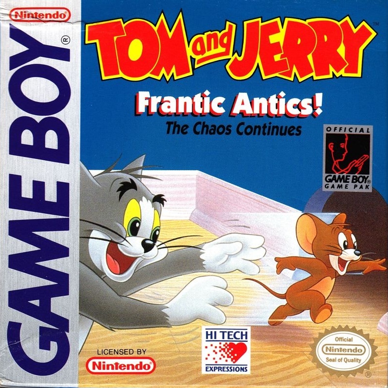 Capa do jogo Tom and Jerry: Frantic Antics!