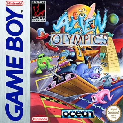 Capa do jogo Alien Olympics 2044 AD
