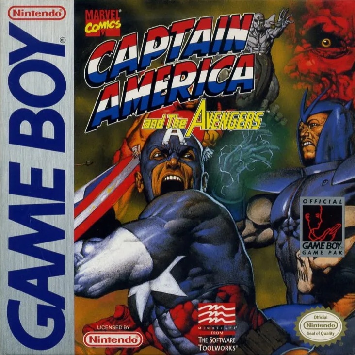 Capa do jogo Captain America and the Avengers
