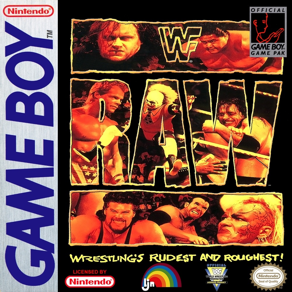 Capa do jogo WWF Raw