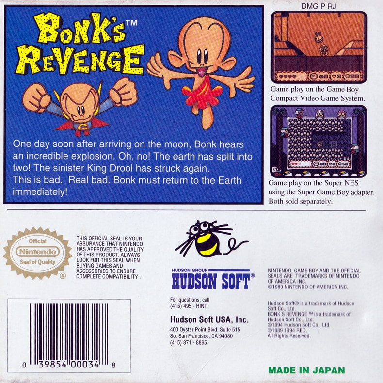 Capa do jogo Bonks Revenge