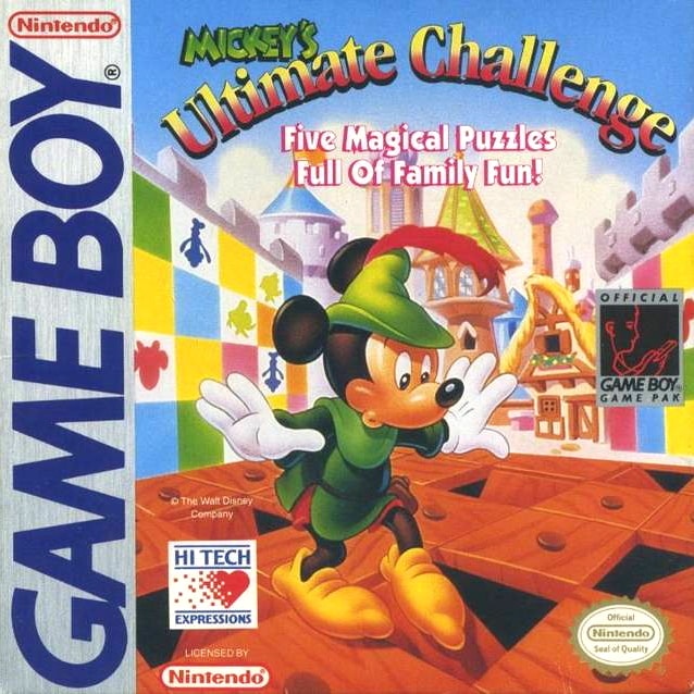 Capa do jogo Mickeys Ultimate Challenge