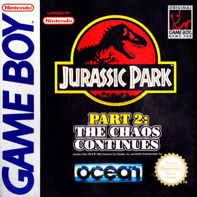 Capa do jogo Jurassic Park Part 2: The Chaos Continues