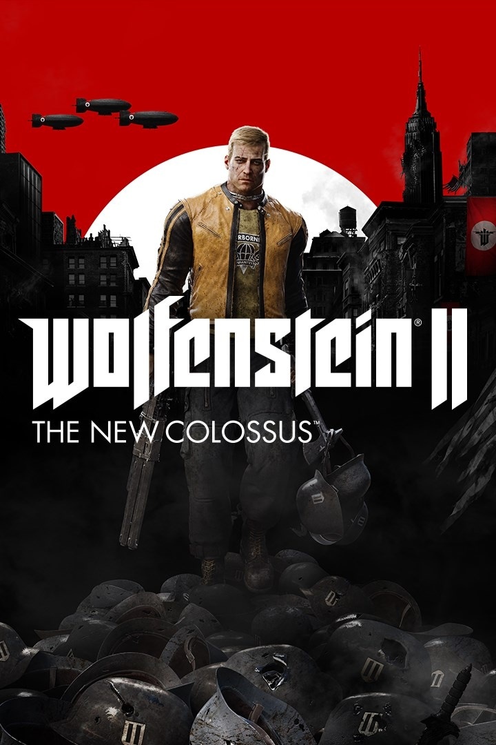 Capa do jogo Wolfenstein II: The New Colossus