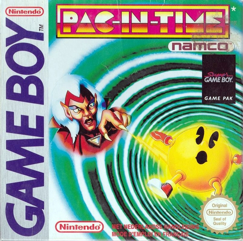 Capa do jogo Pac-in-Time