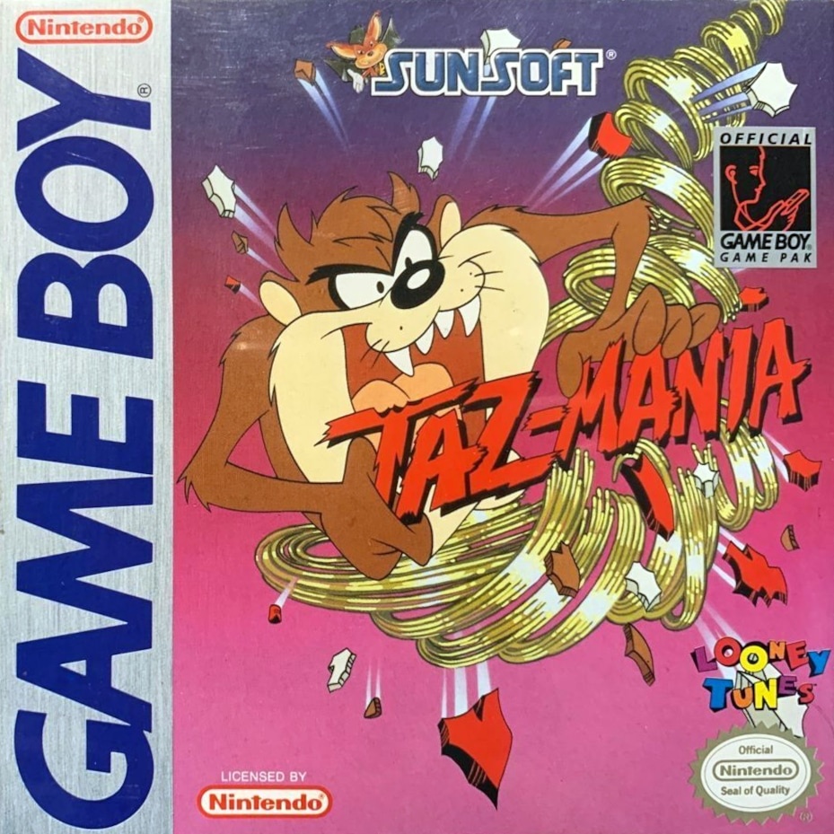 Capa do jogo Taz-Mania