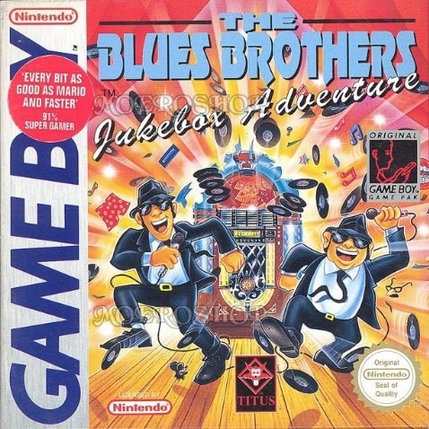 Capa do jogo The Blues Brothers: Jukebox Adventure