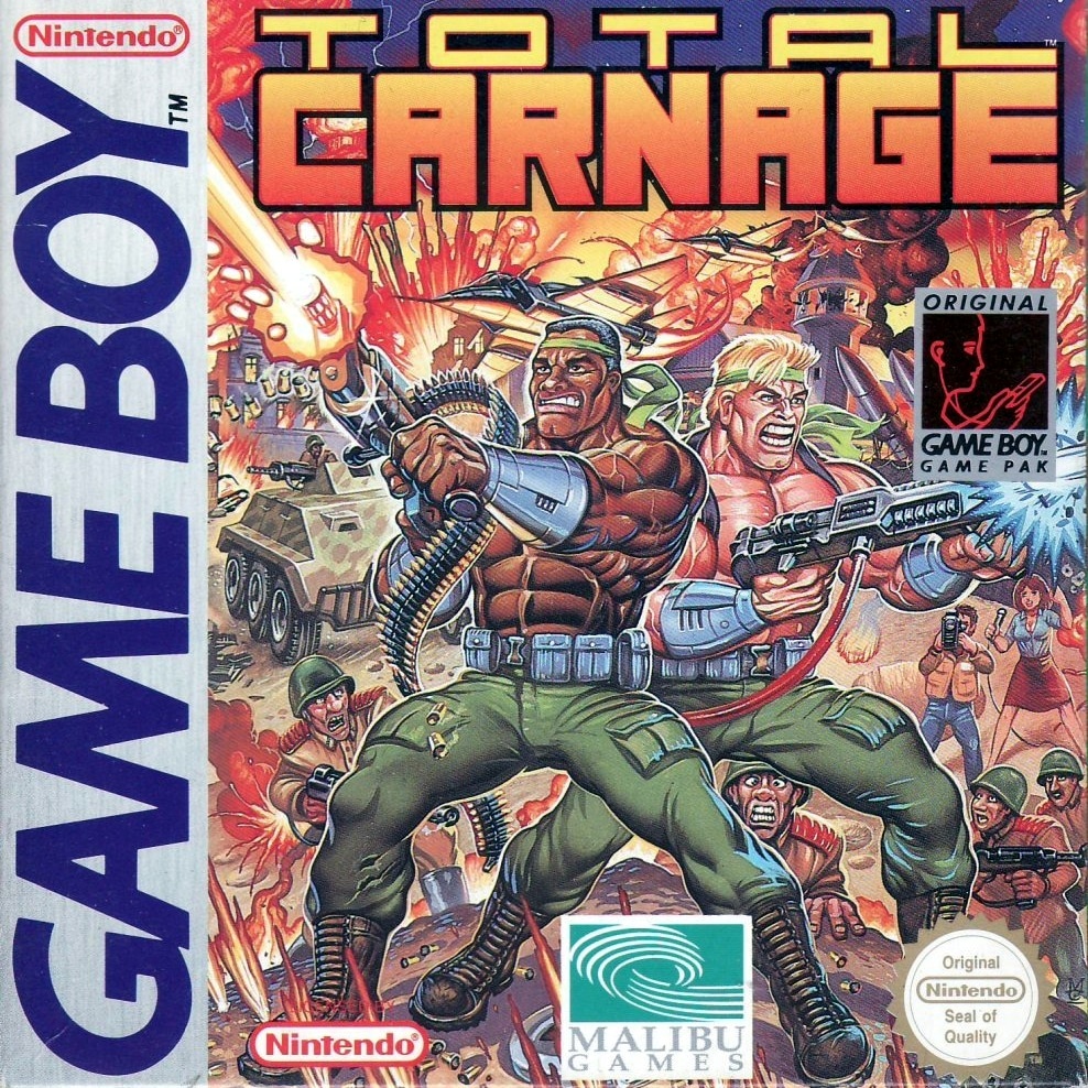 Capa do jogo Total Carnage