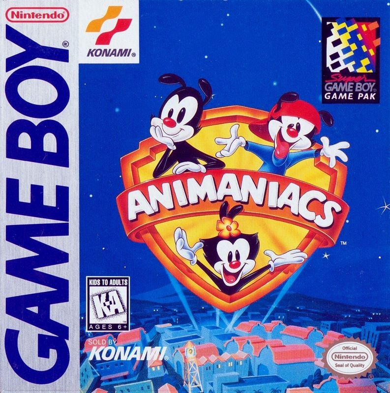 Capa do jogo Animaniacs