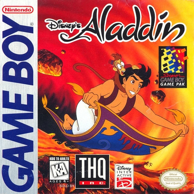 Capa do jogo Disneys Aladdin