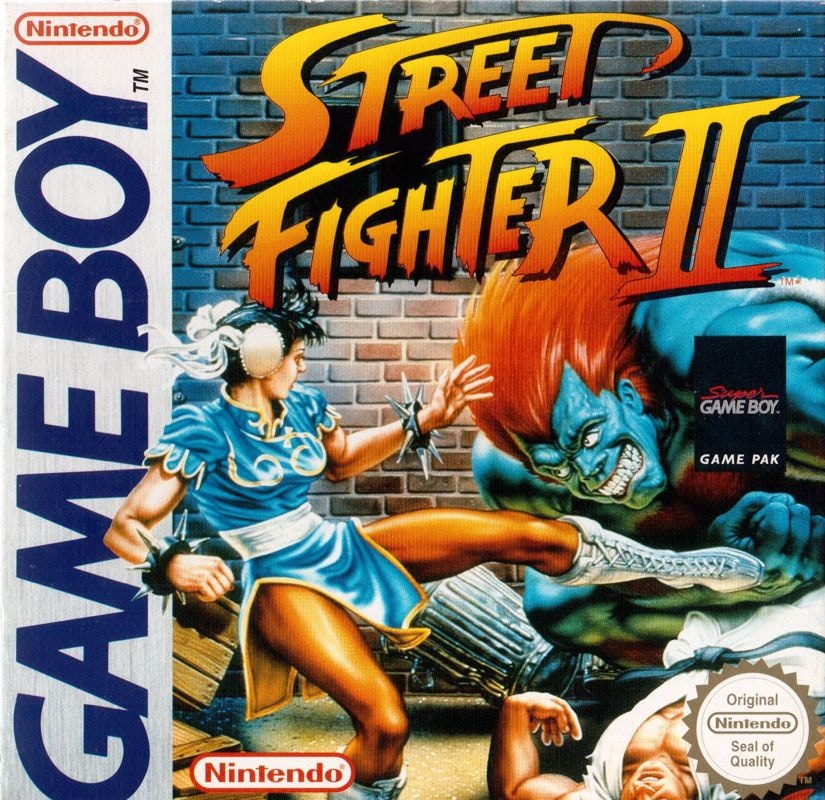Capa do jogo Street Fighter II