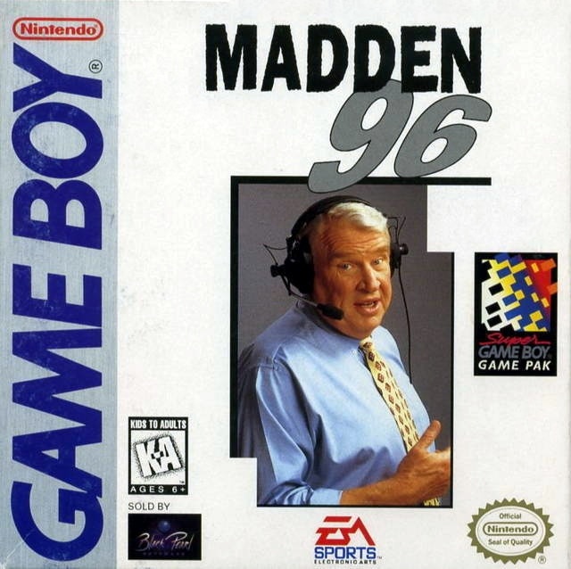 Capa do jogo Madden 96