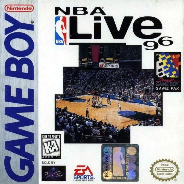 Capa do jogo NBA Live 96