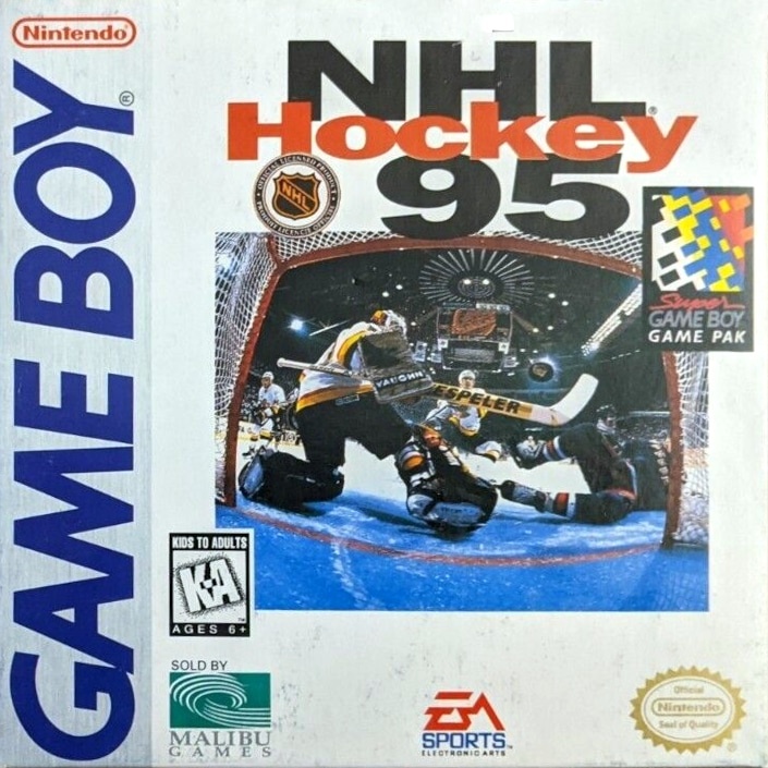 Capa do jogo NHL 95