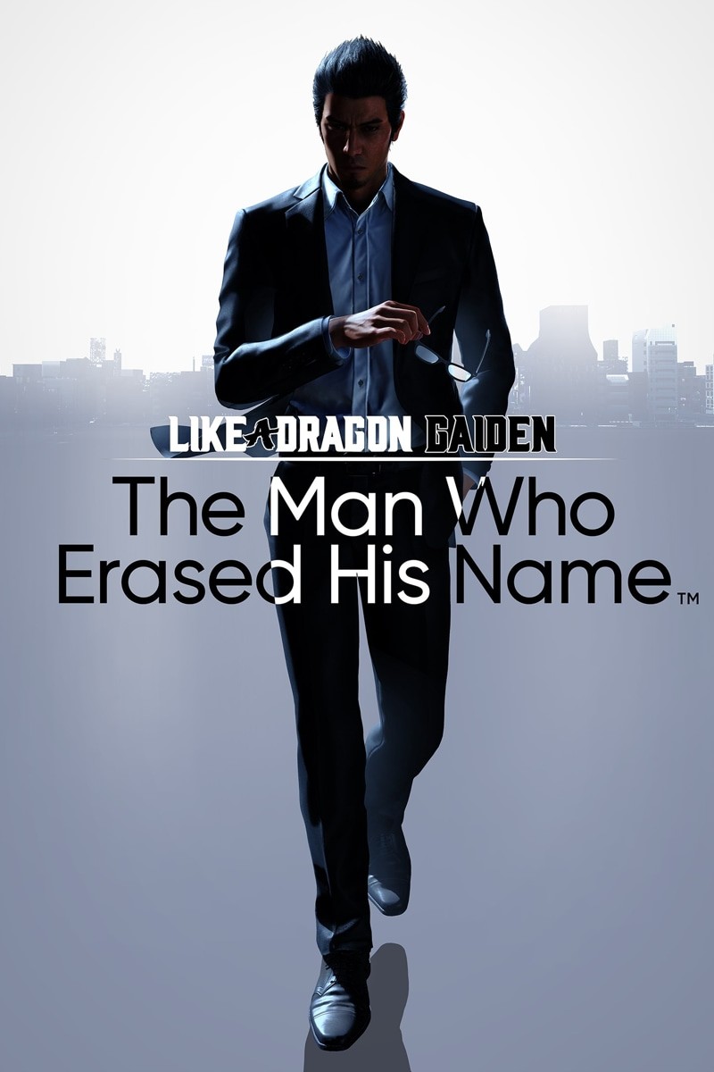 Capa do jogo Like a Dragon Gaiden: The Man Who Erased His Name