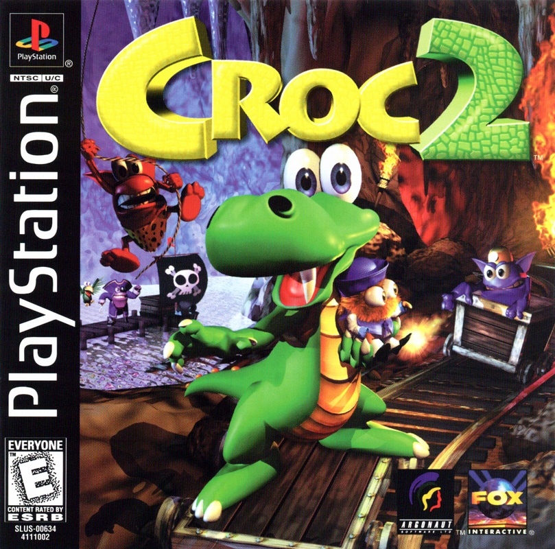 Capa do jogo Croc 2