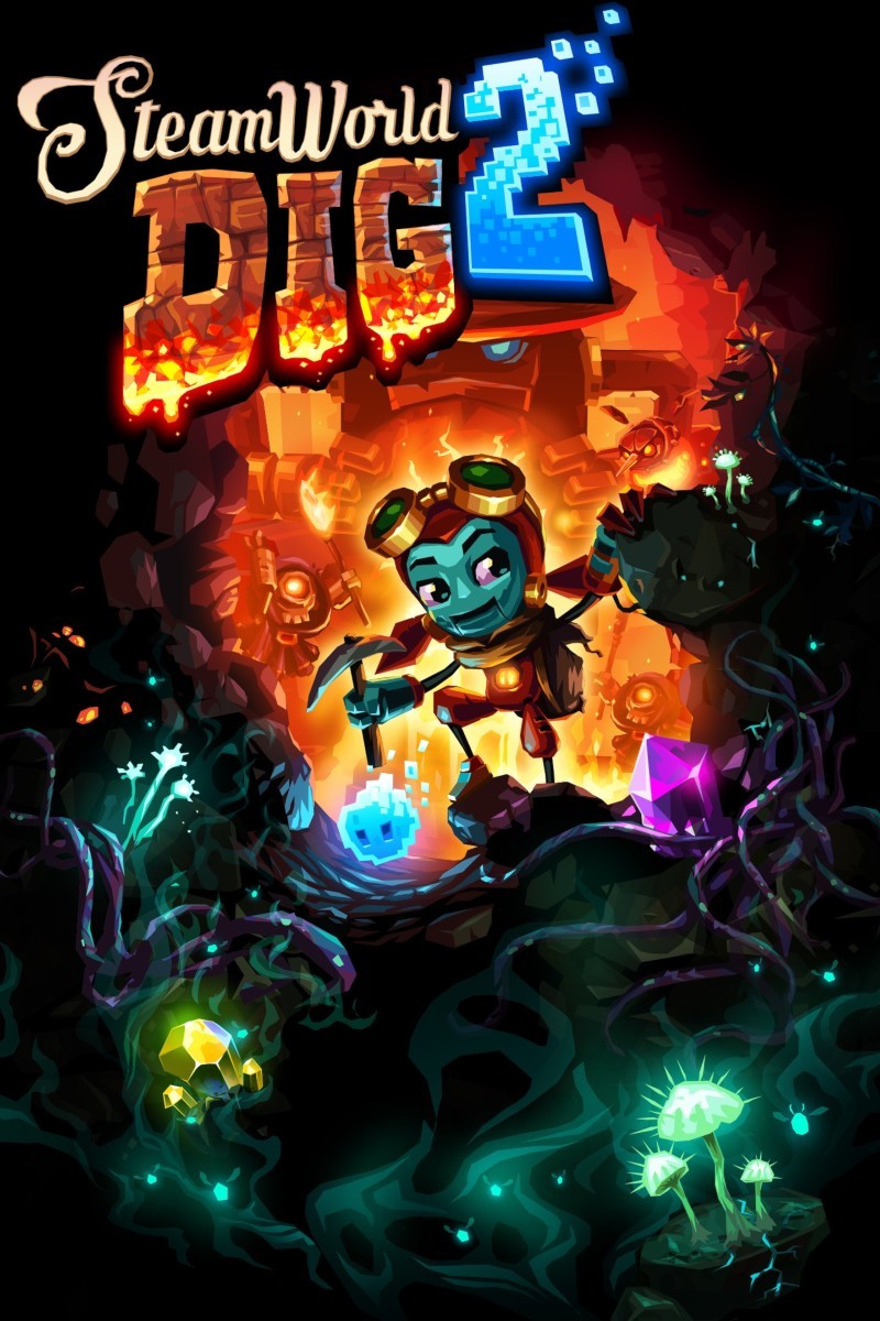 Capa do jogo SteamWorld Dig 2