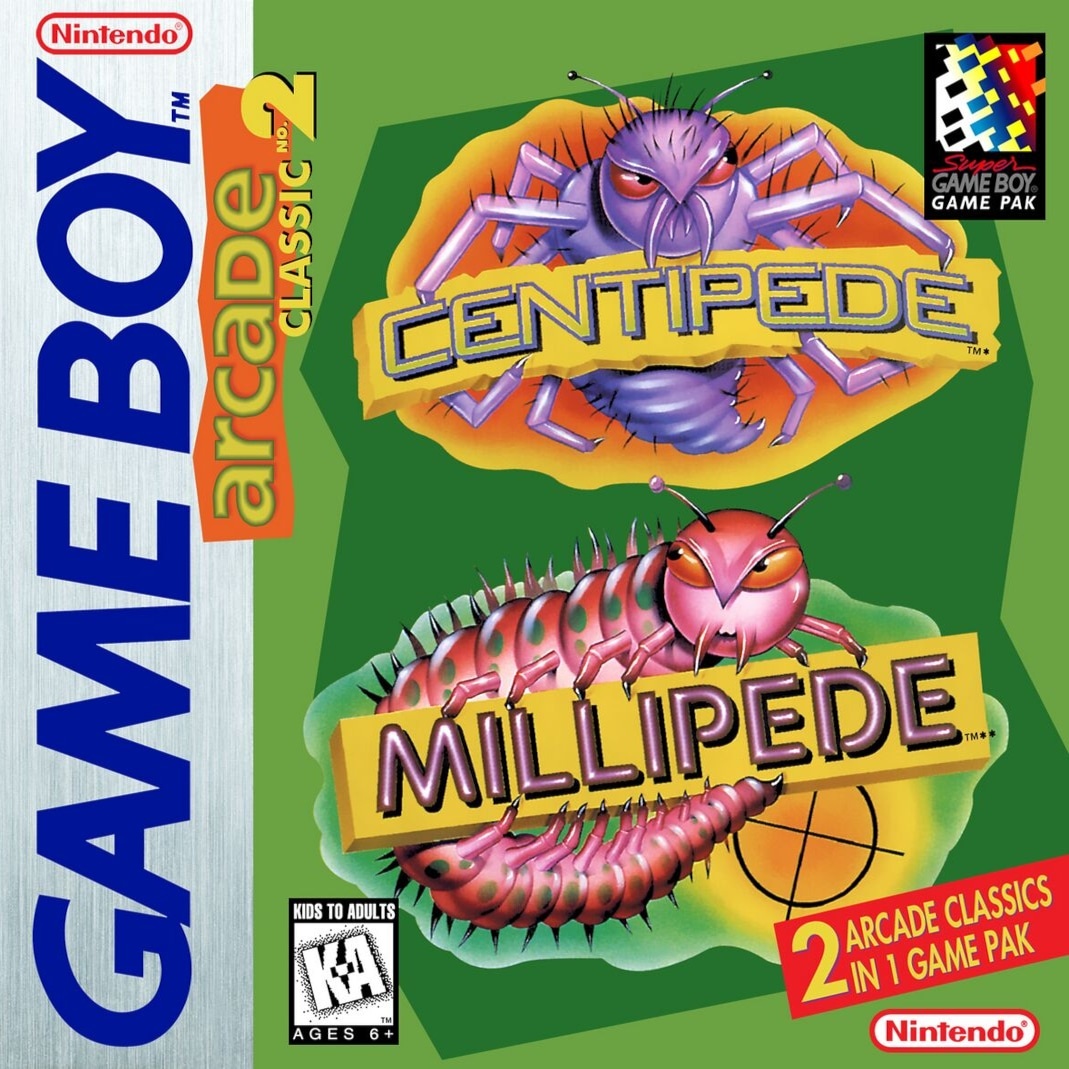 Capa do jogo Arcade Classic 2: Centipede / Millipede