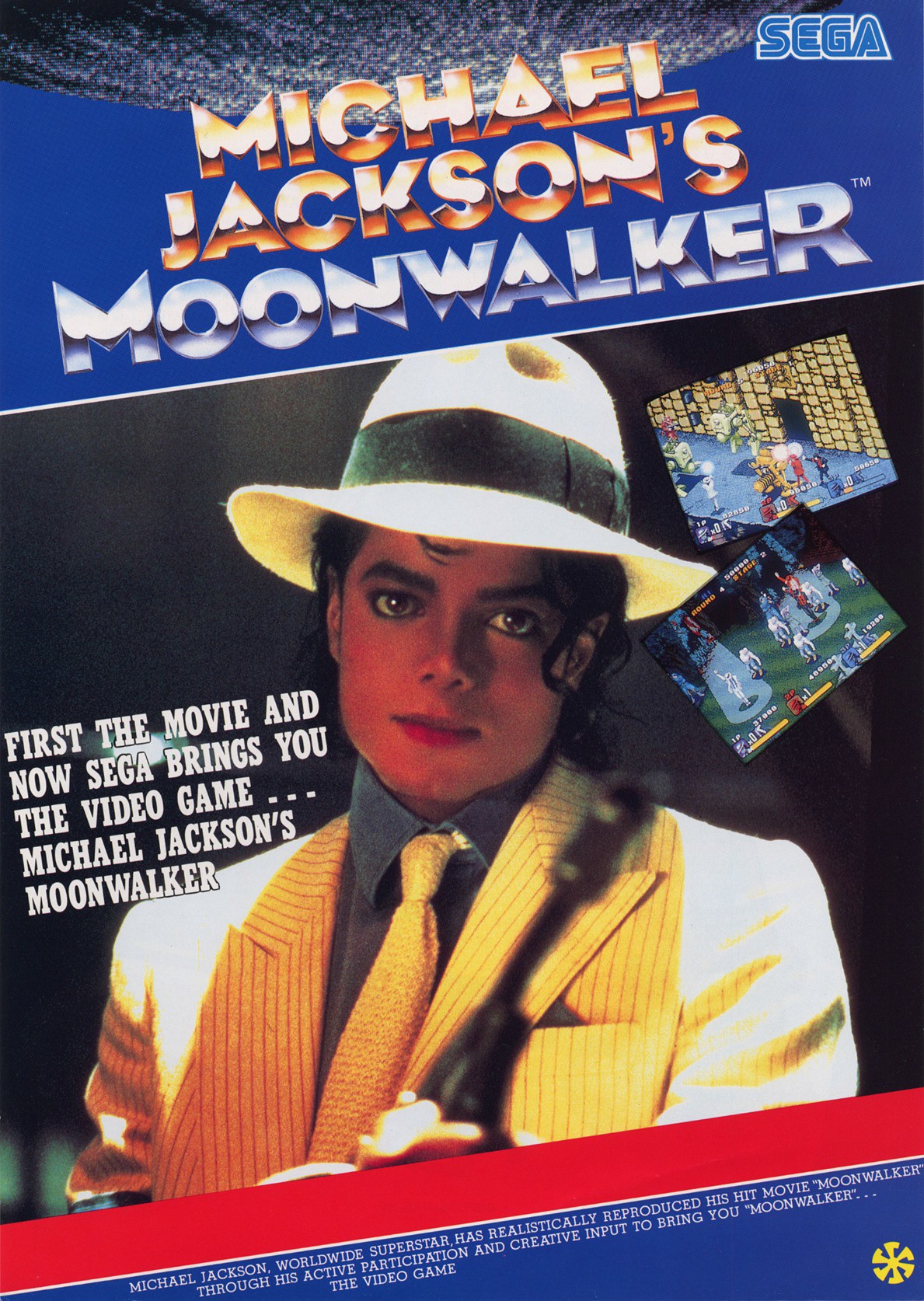 Capa do jogo Moonwalker
