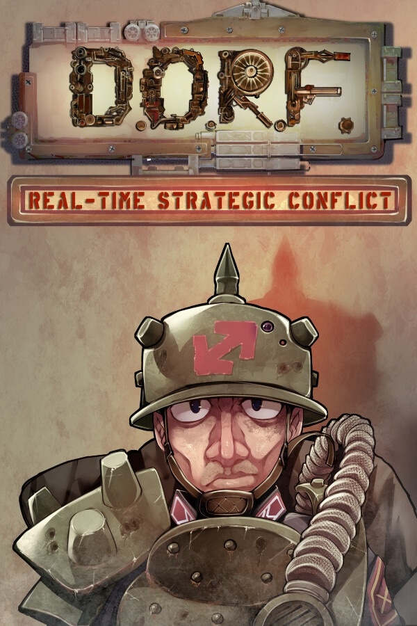 Capa do jogo D.O.R.F. Real-Time Strategy