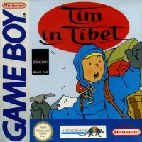 Capa de Tintin in Tibet
