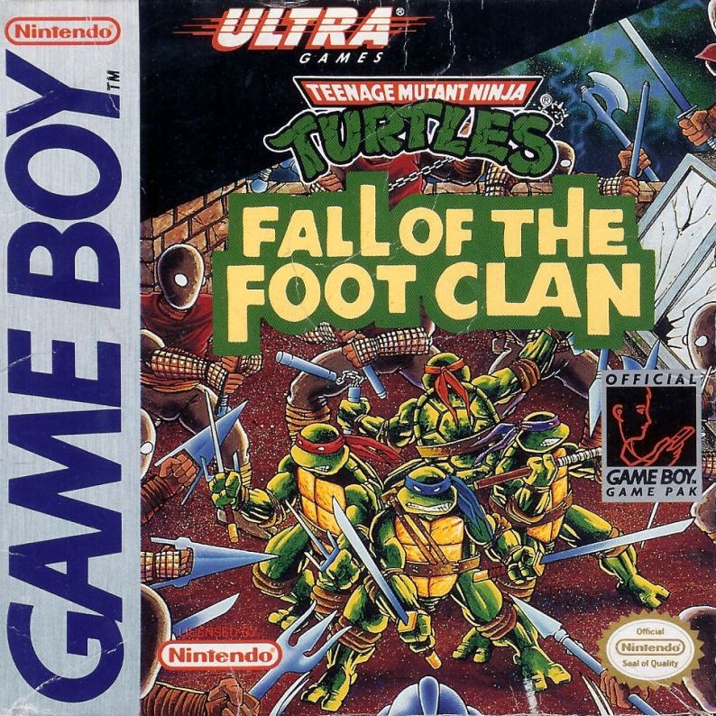 Capa do jogo Teenage Mutant Ninja Turtles: Fall of the Foot Clan
