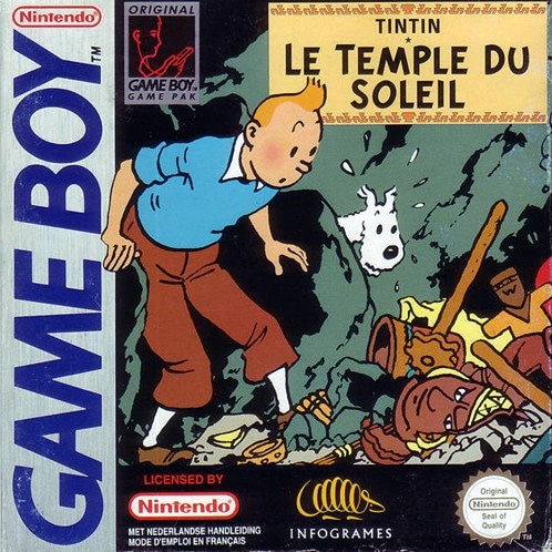 Capa do jogo Tintin: Le Temple du Soleil