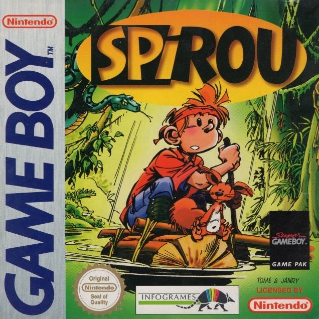 Capa do jogo Spirou