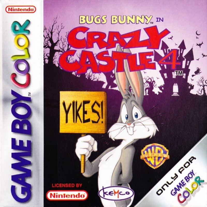 Capa do jogo Bugs Bunny in Crazy Castle 4