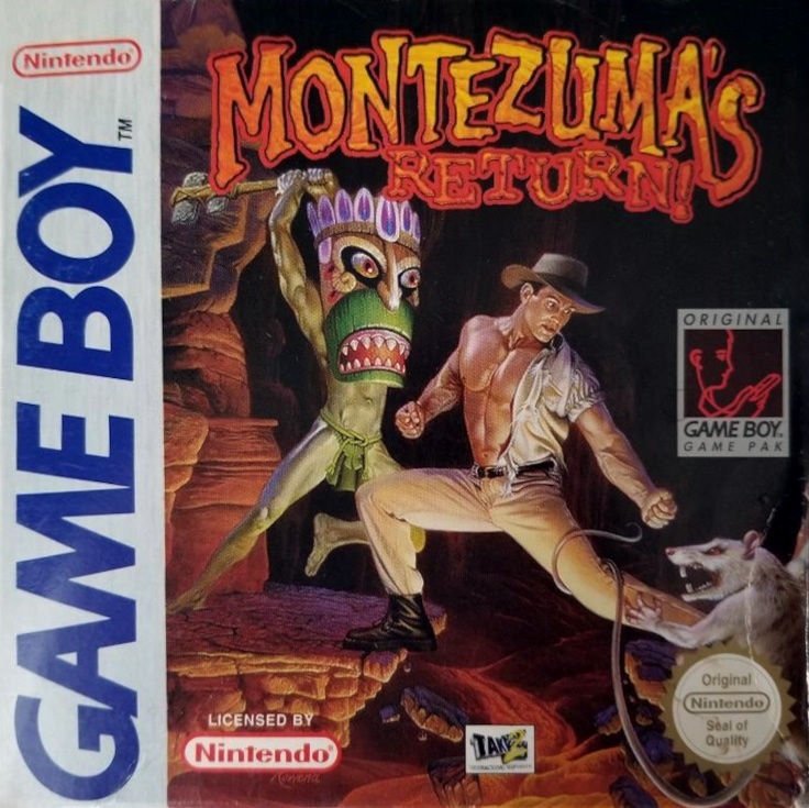Capa do jogo Montezumas Return!