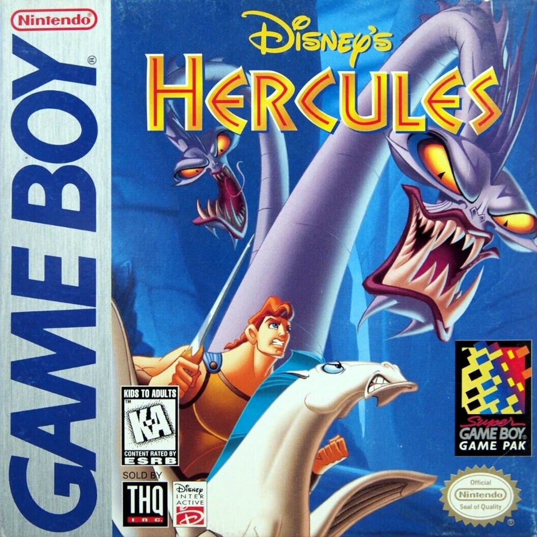 Capa do jogo Disneys Hercules